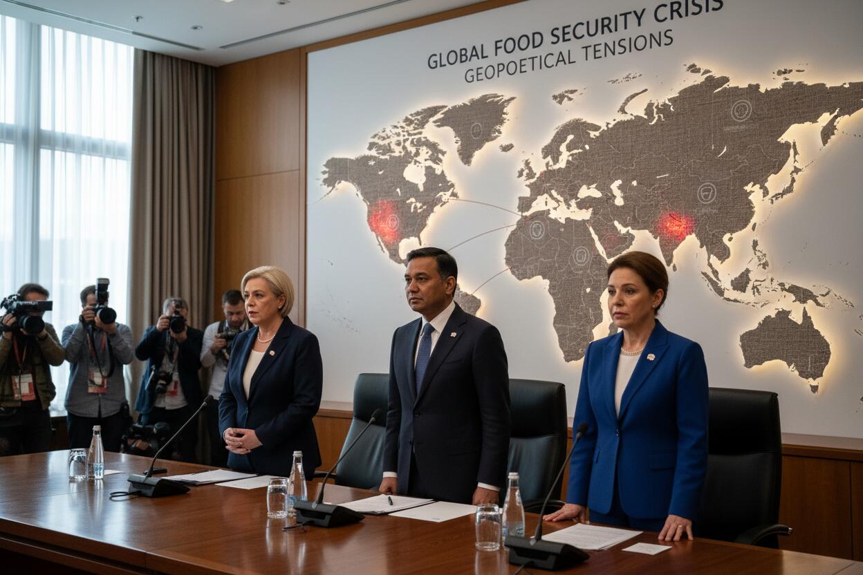 Inseguridad alimentaria mundial aumenta por guerra en Medio Oriente