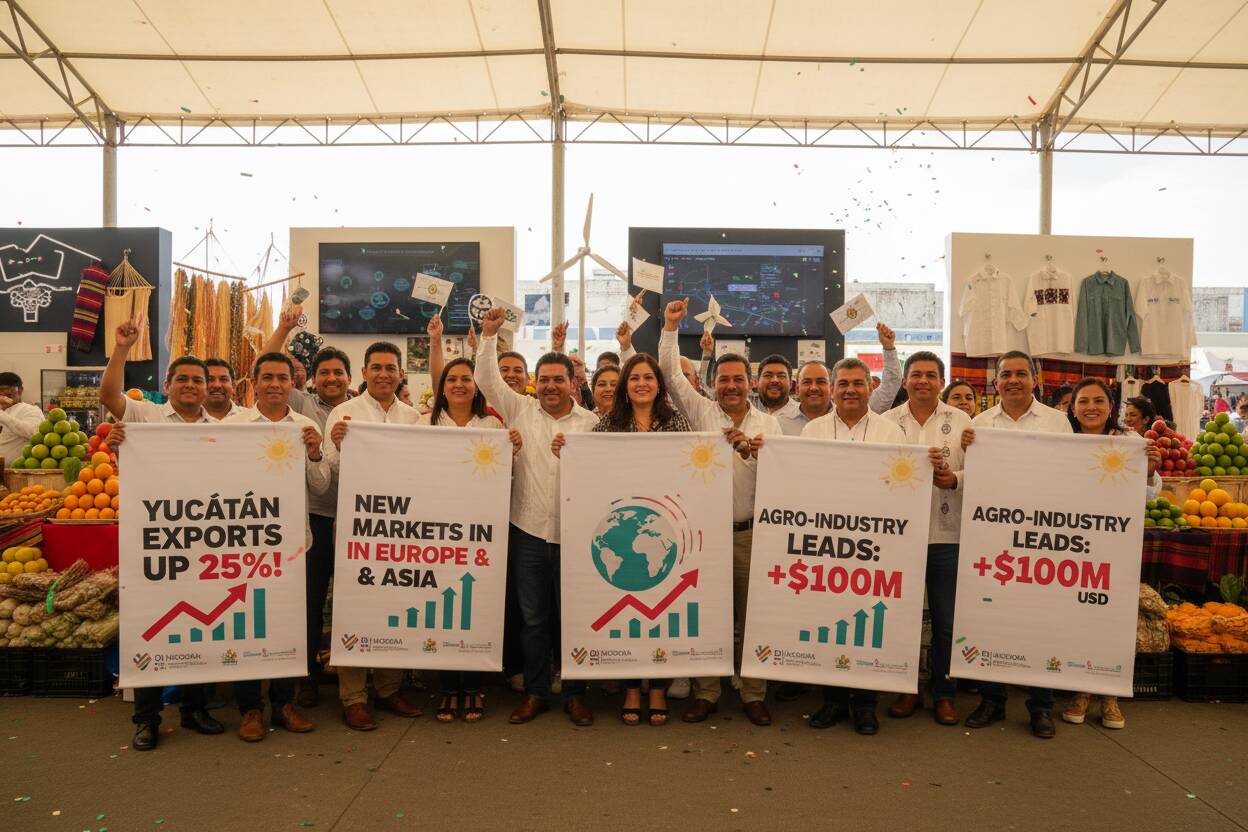 Yucatán rompe récord histórico en exportaciones impulsando su economía