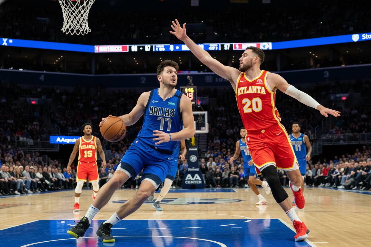 Mavericks caen derrotados ante Hawks: claves del partido