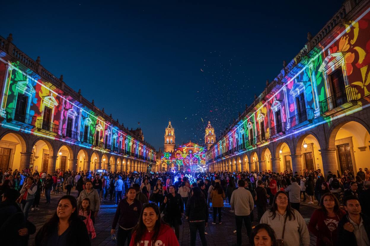 Cierres viales en Puebla por Festival Glow del 11 al 19 de abril