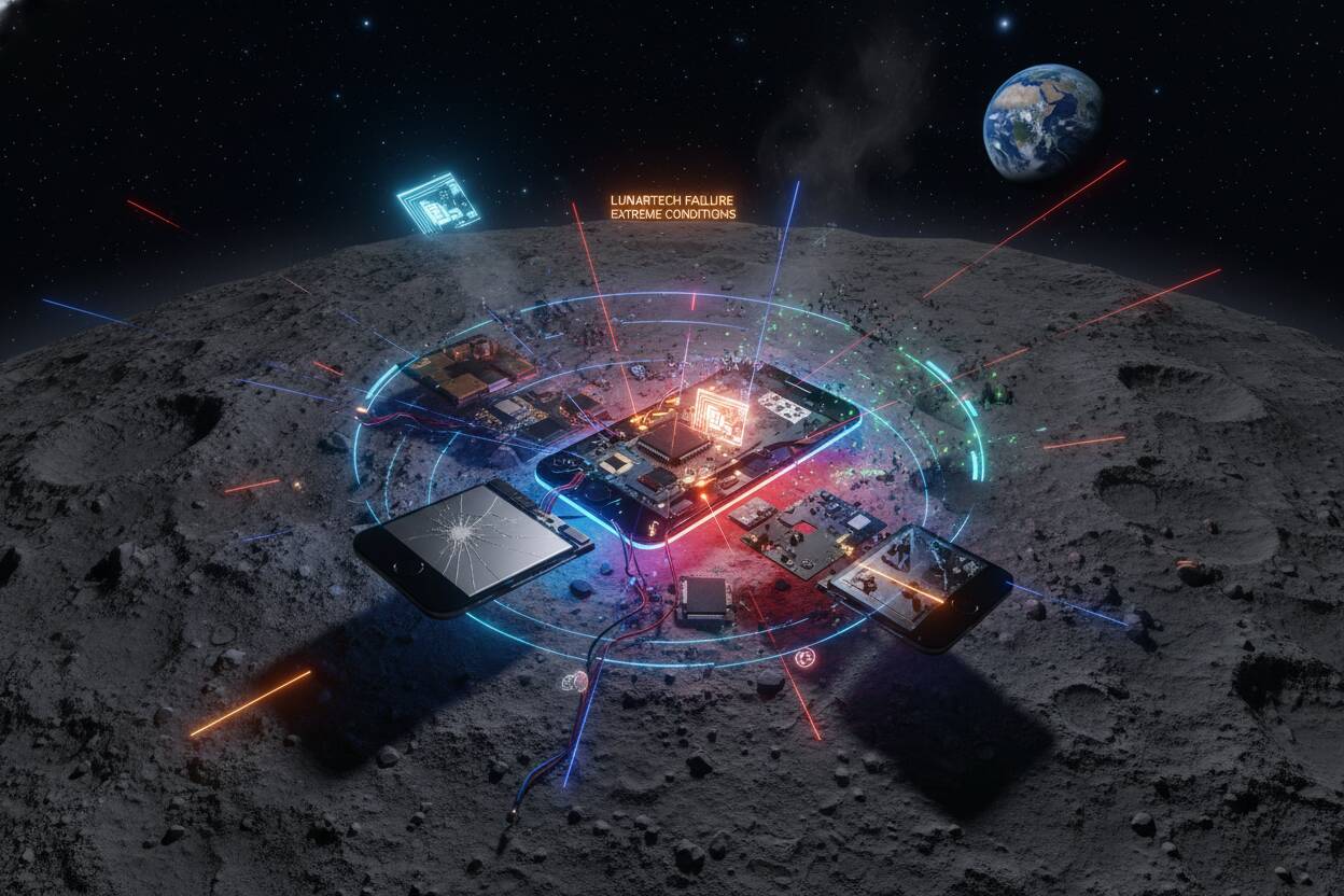 ¿Podría sobrevivir un smartphone moderno en la Luna? 