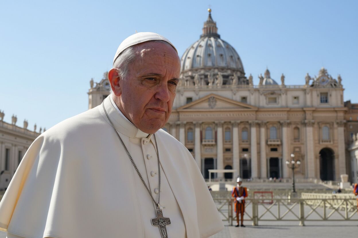 Papa recibe al cardenal desalojado por la guerra en Irán