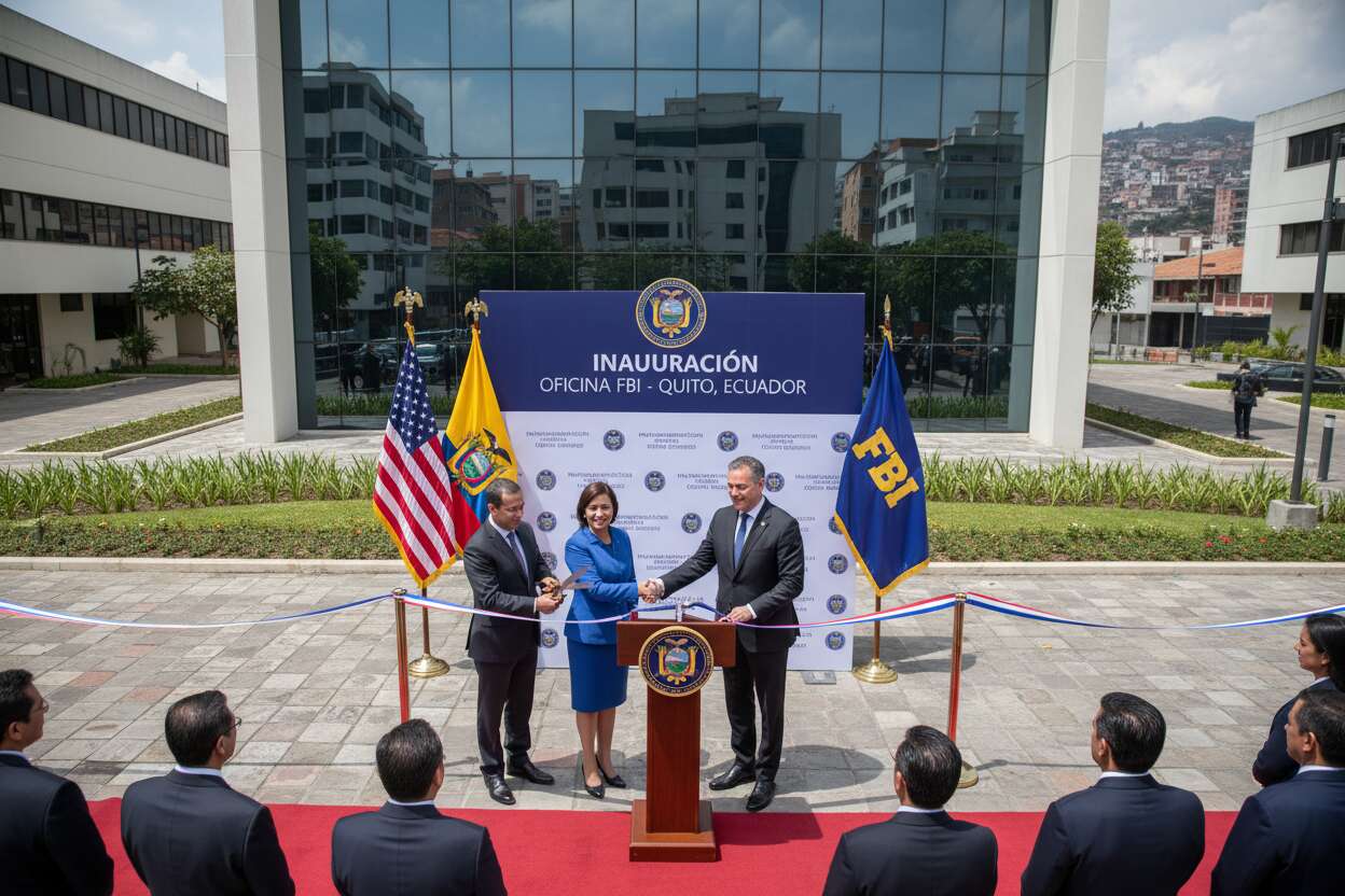 FBI abre oficina en Ecuador para combatir crimen internacional