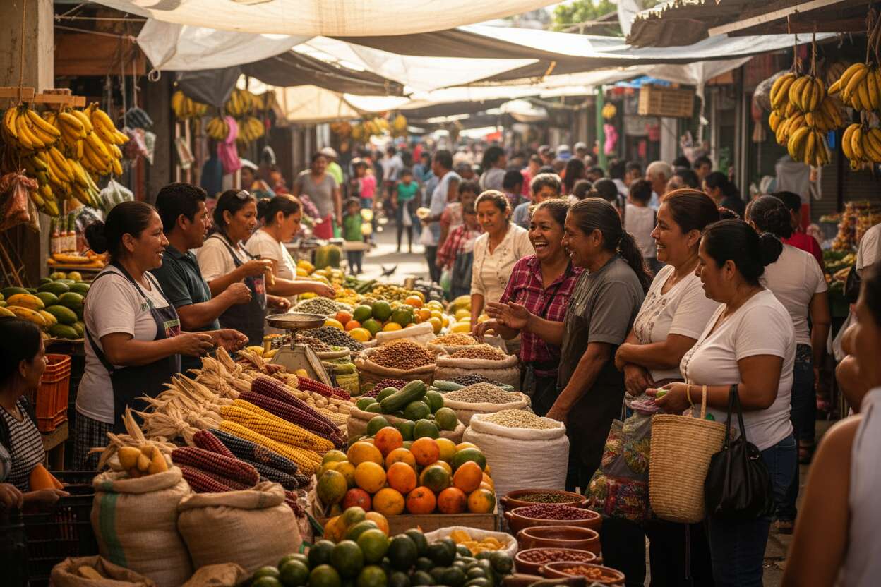 Tianguis campesinos acercan alimentos frescos a más de 3 mil mercados en México