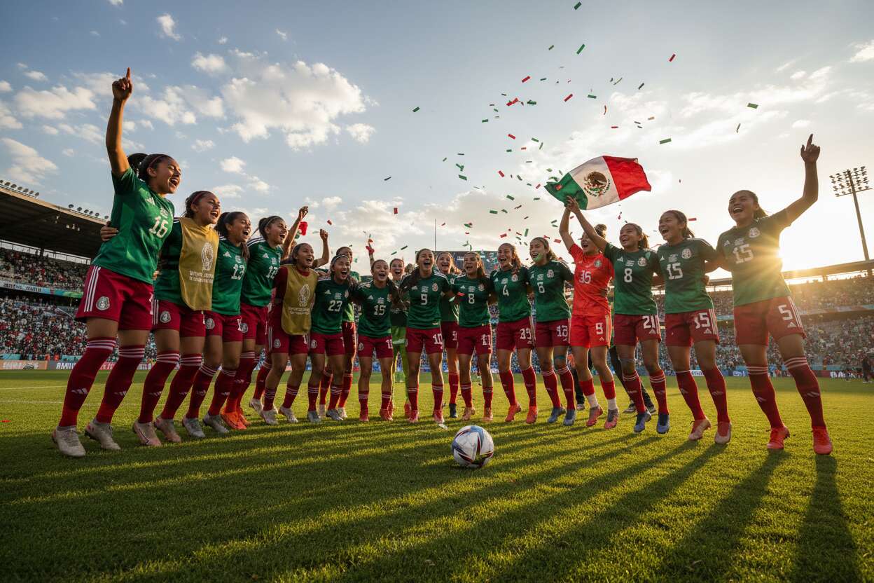 México Femenil arrasa 8-0 en primer tiempo y se prepara para enfrentar a Puerto Rico