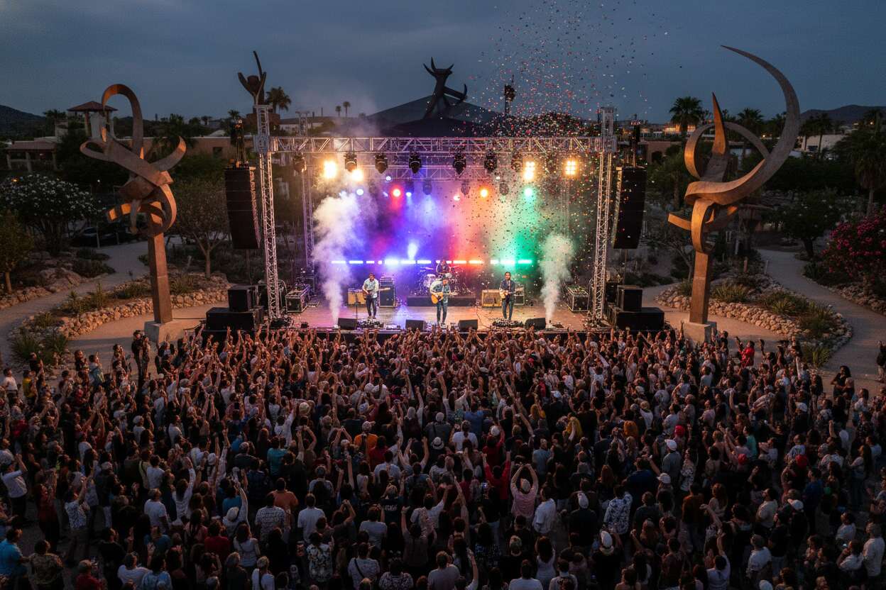 Eventos musicales impulsan la economía local en Los Cabos