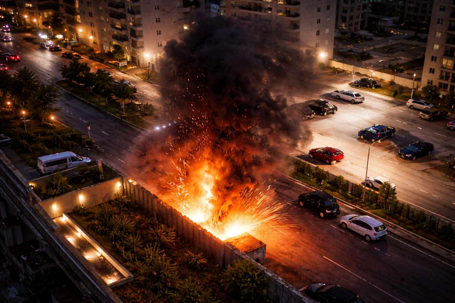 Impactantes explosiones subterráneas sacuden calles de Antofagasta, Chile