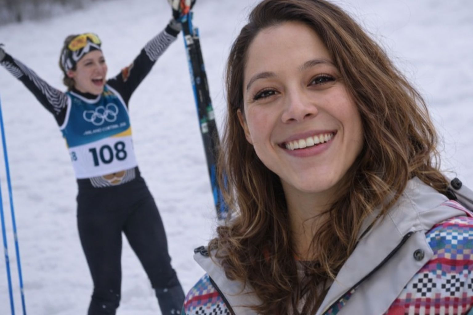 Regina Martínez termina de última, pero hace historia: primera mexicana en esquí de fondo olímpico