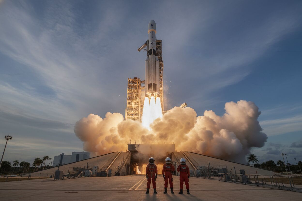 Artemis 2: Lanzamiento a la Luna el 1 de abril tras reparaciones del cohete SLS