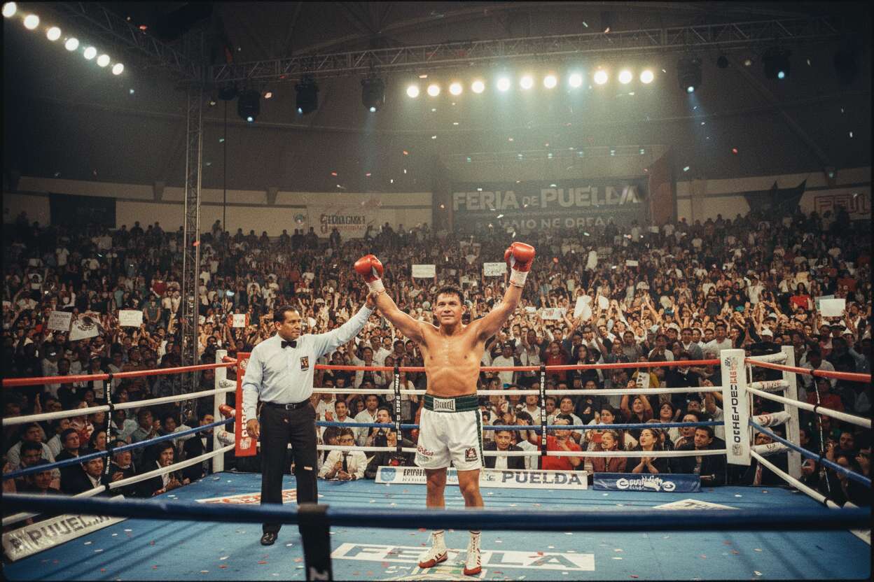 Julio César Chávez regresa al ring en la Feria de Puebla: reta al Gobernador