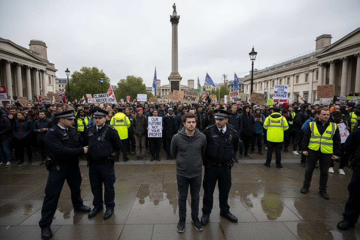Más de 500 detenidos en protesta pacífica por Palestine Action en Londres