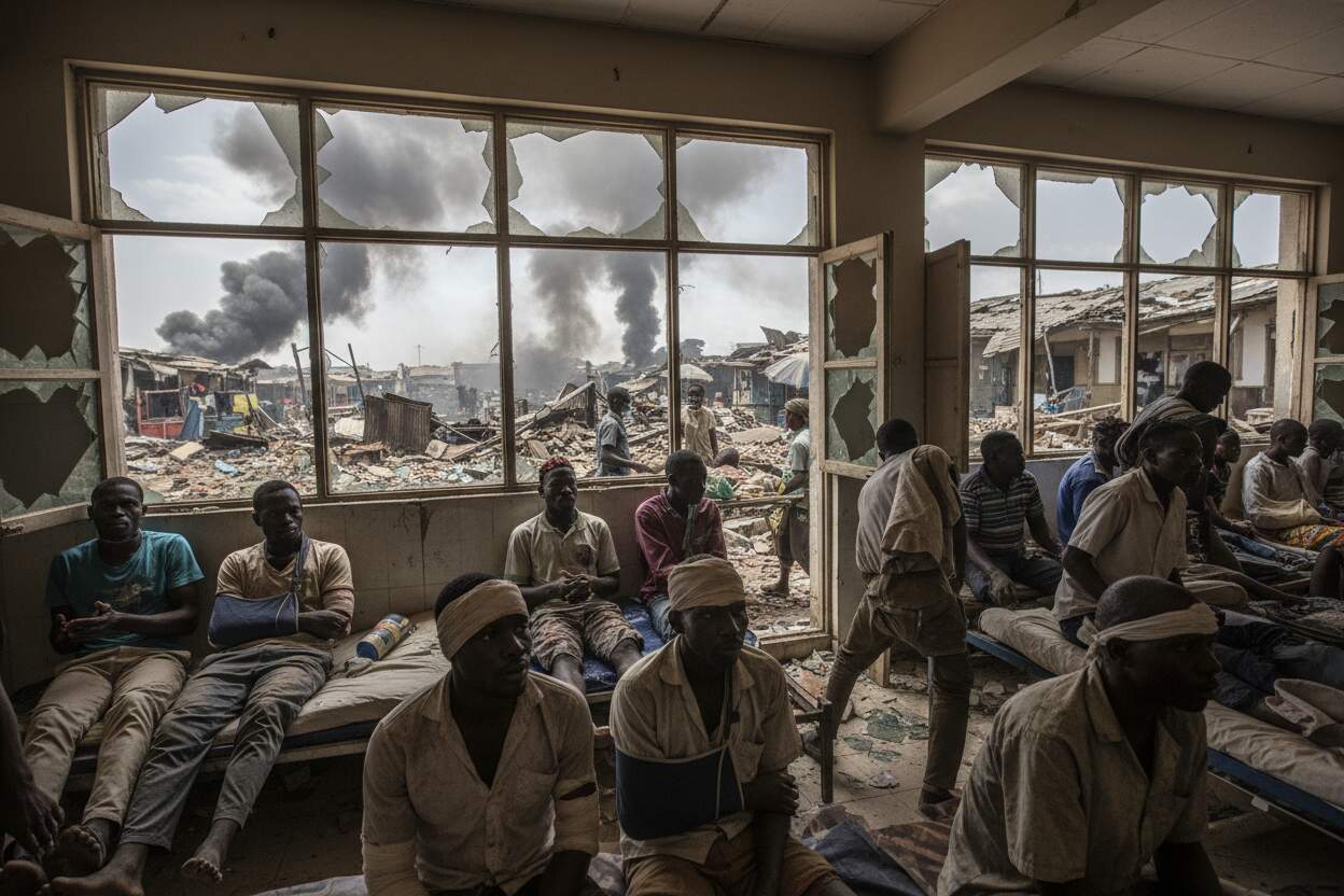 Ataque aéreo en Nigeria deja más de 100 muertos en un mercado