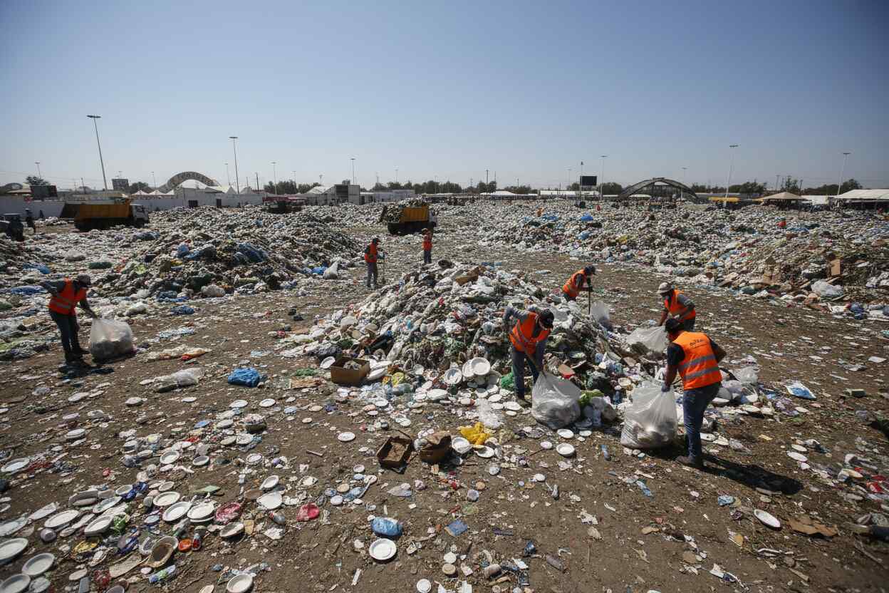 Feria Nacional de San Marcos genera más de mil toneladas de basura en 2026