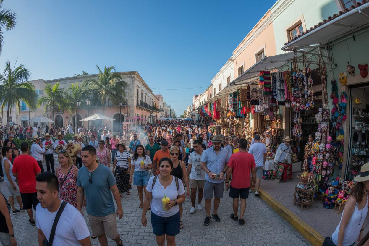 Turismo internacional en México crece 11.9% en marzo 2026