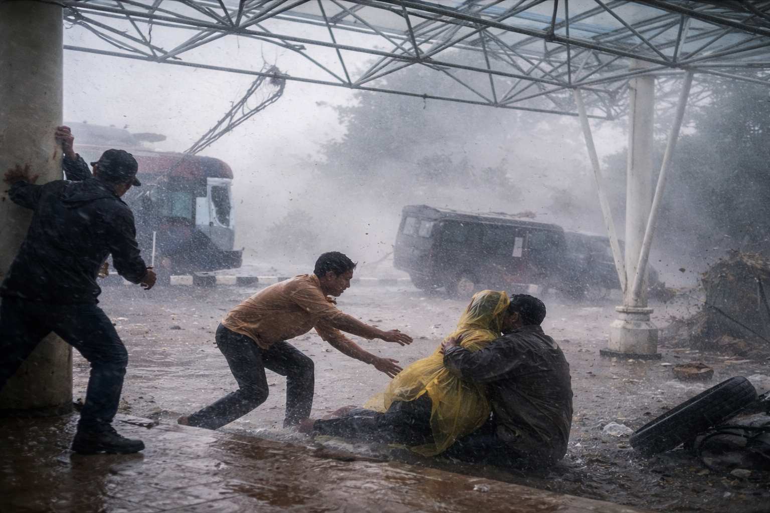 Ciclón Sniyar arrasa Sumatra: inundaciones y deslaves devastan Indonesia