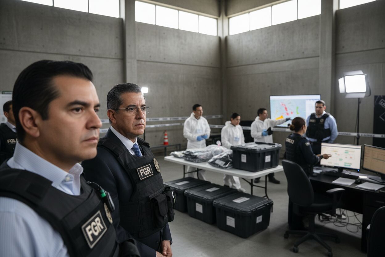 FGR golpea contra grupos del tráfico de personas y 'huachicol'