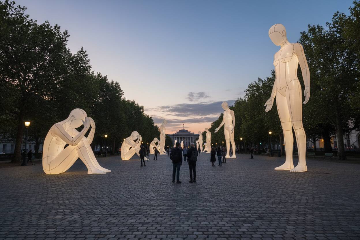 Humanoides invaden Querétaro: Exposición internacional de esculturas monumentales