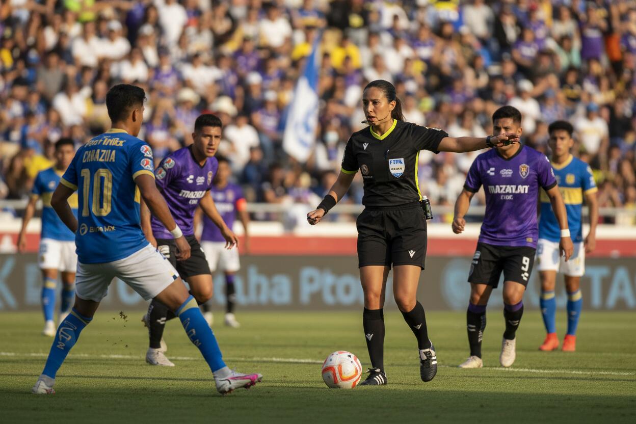 Machismo en el fútbol mexicano: Técnico critica arbitra Katia Itzel