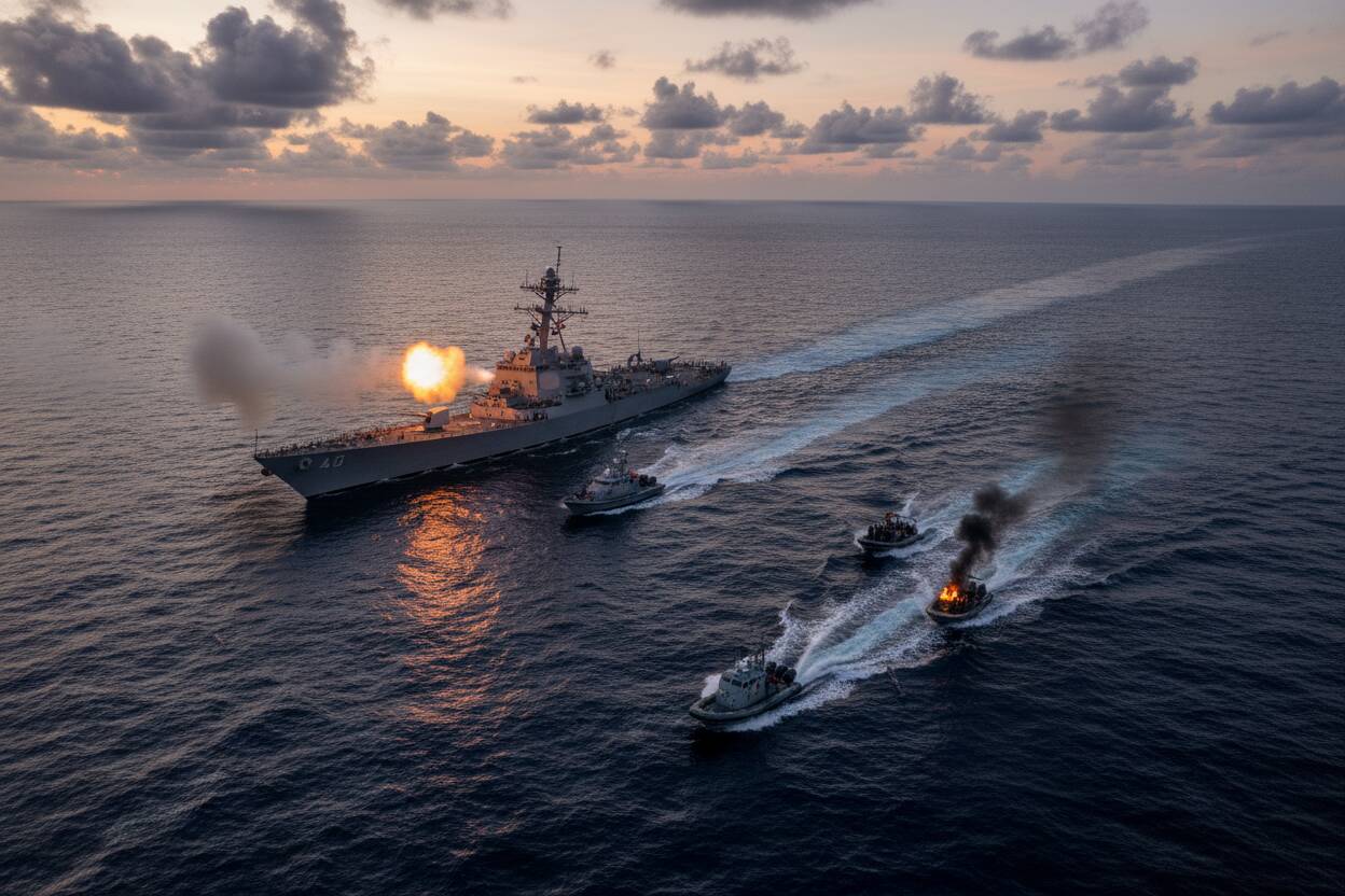 Fuerzas de EE. UU. atacan embarcaciones vinculadas al narcotráfico en Pacífico Este