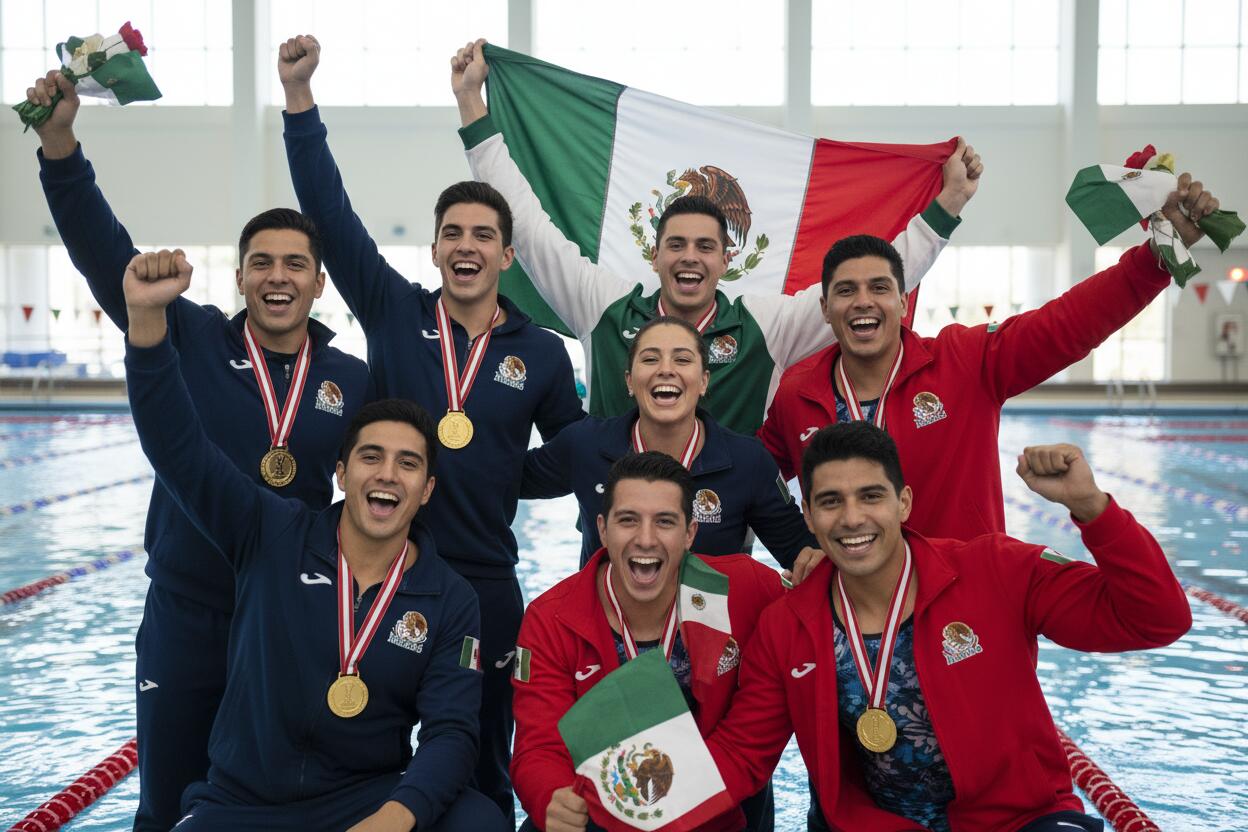 México define selección de natación para Juegos Centroamericanos 2026