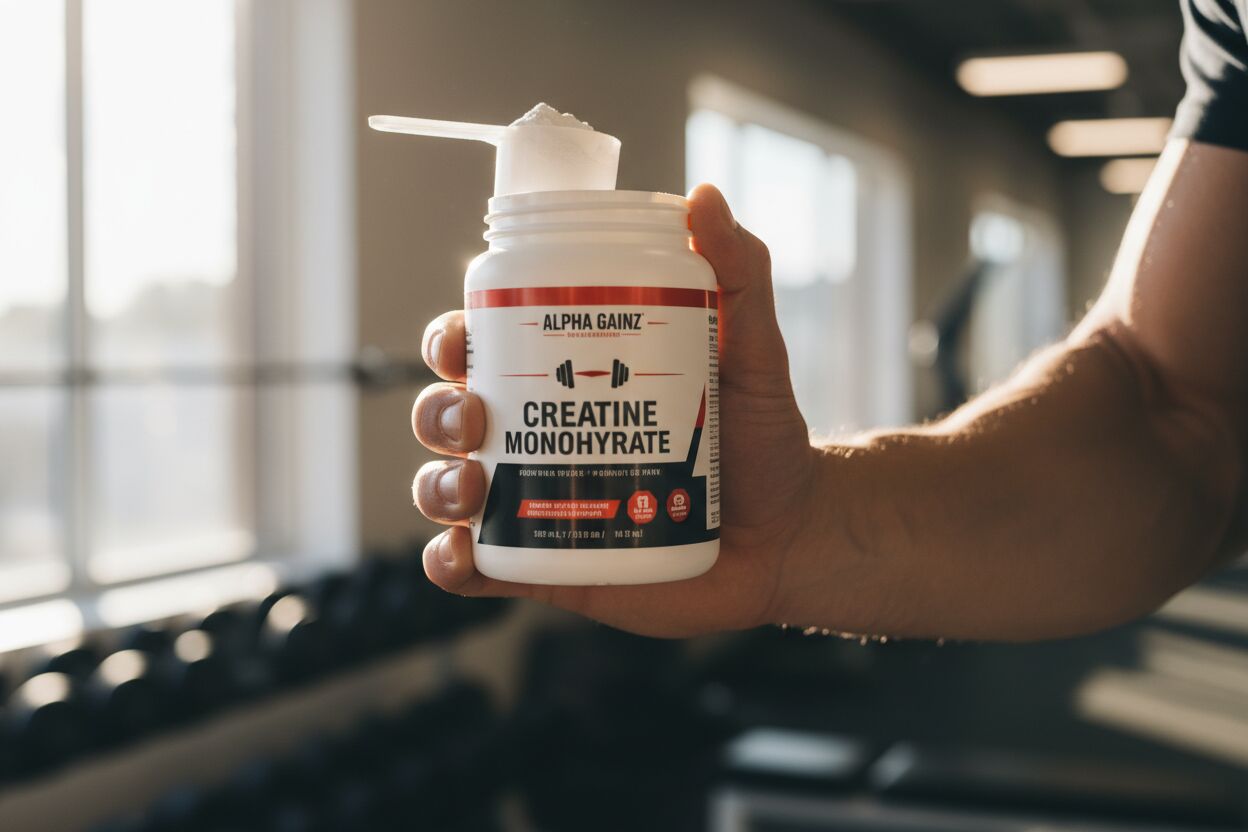 Creatina: ¿Sube el peso y la composición muscular?
