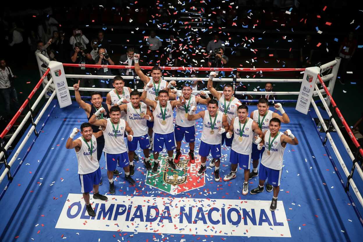 Baja California se corona campeón nacional de boxeo en la Olimpiada Nacional