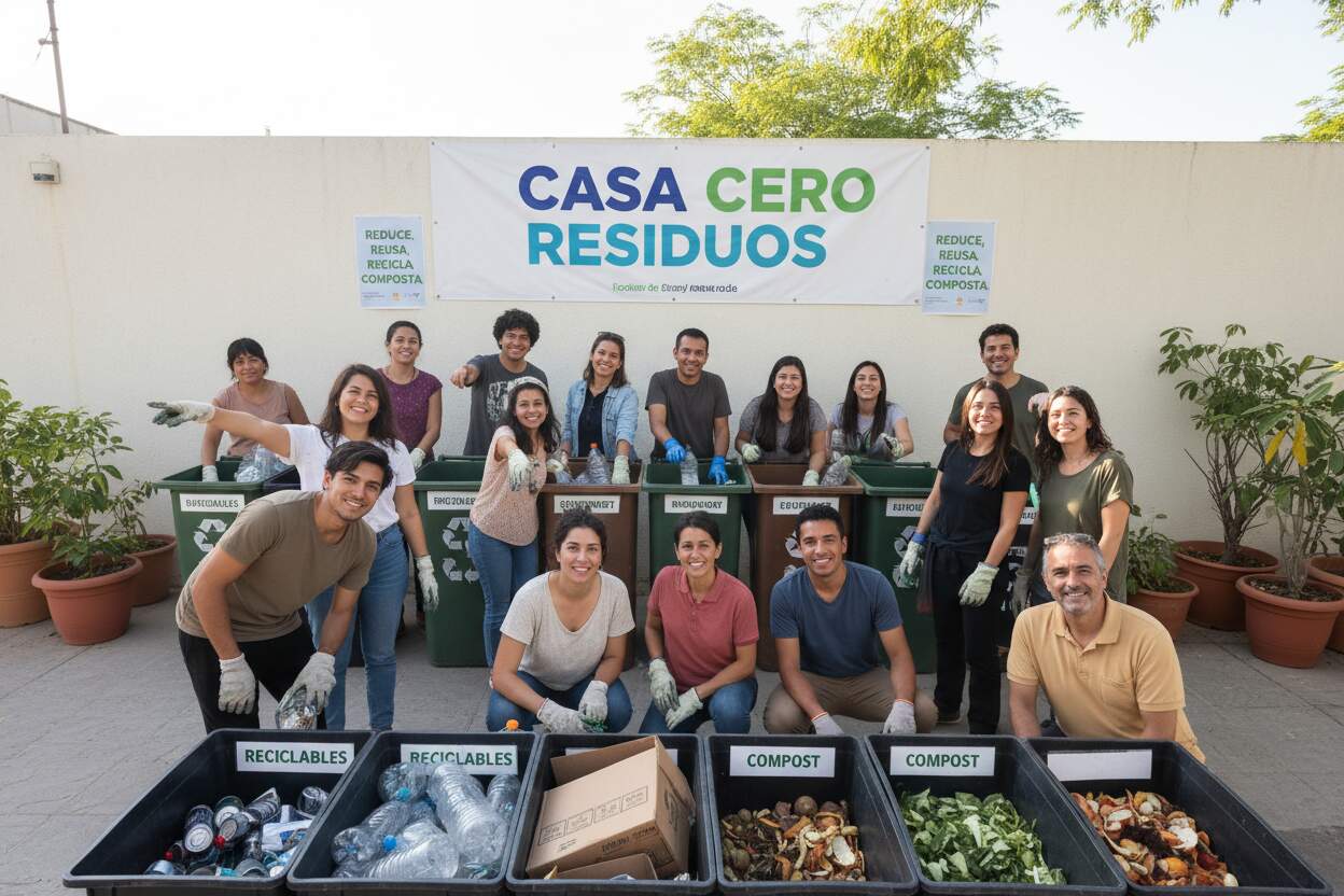 California apuesta por 'la casa cero residuos' para reducir basura