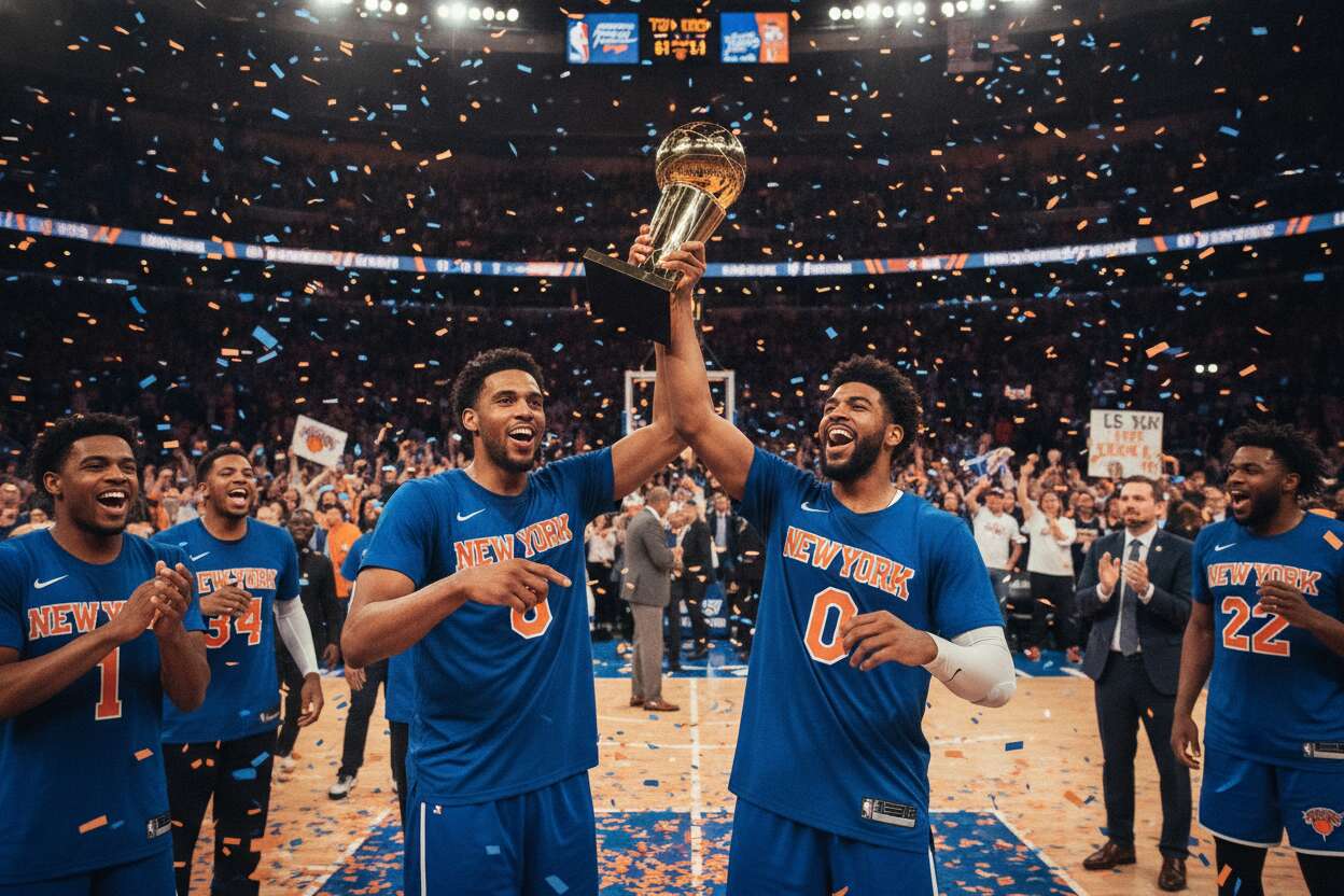 New York Knicks conquistan la NBA tras vencer a los Spurs en las Finales