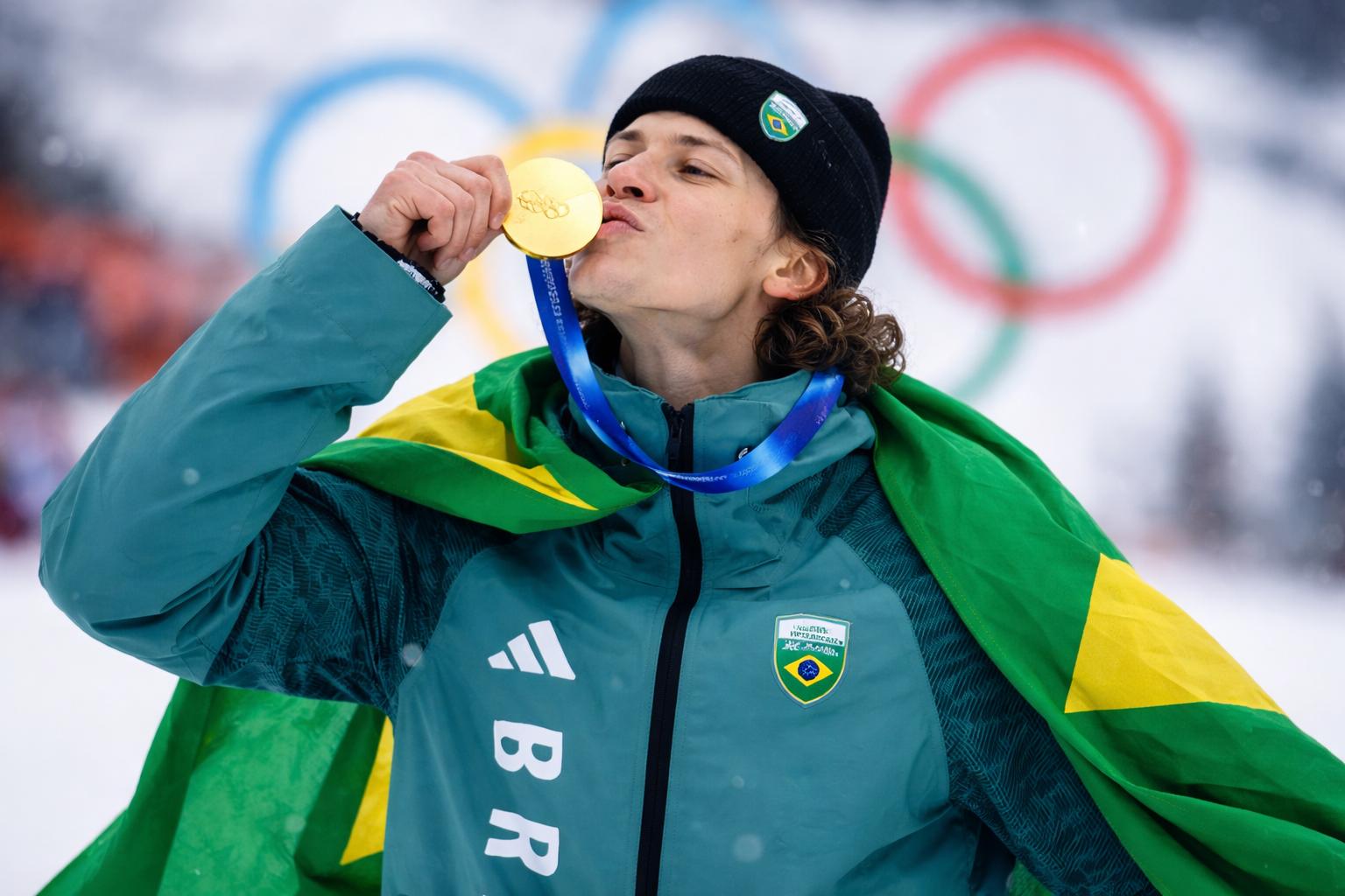 Lucas Pinheiro hace historia: el primer latino que gana el oro en los Juegos Olímpicos de Invierno 2026