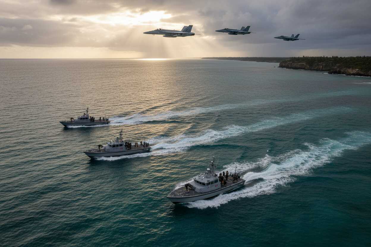 Operativo antidrogas en Caribe deja tres muertos por fuerzas estadounidenses