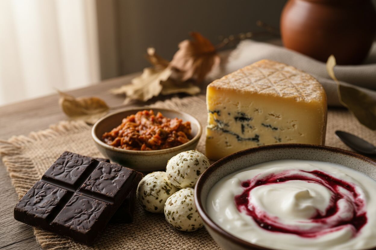 Chocolate, queso y yogur: claves para una vida más larga