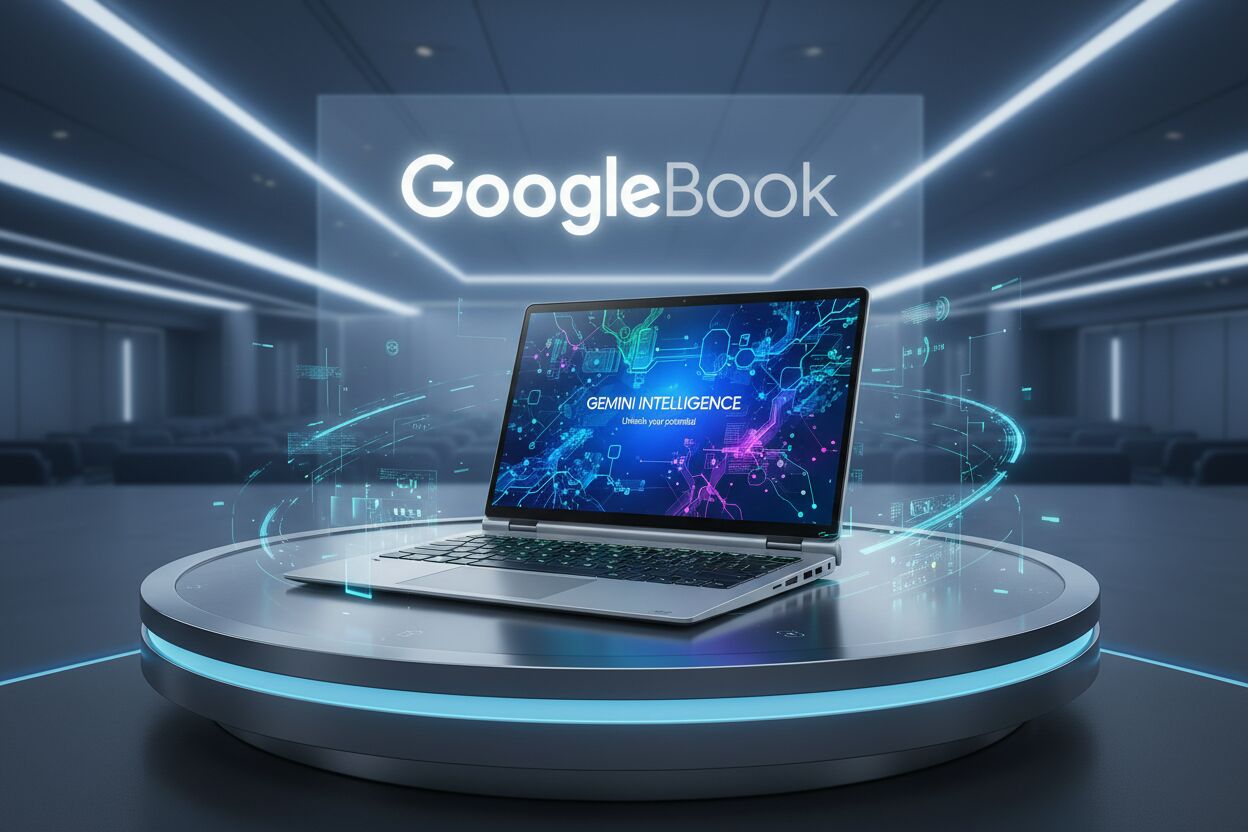 Google presenta Googlebooks: portátiles con IA integrada y Android