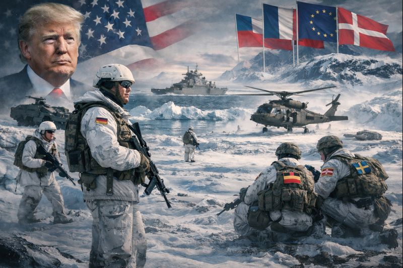 ¿Qué está pasando en Groenlandia?: Europa despliega tropas ante tensiones con Trump