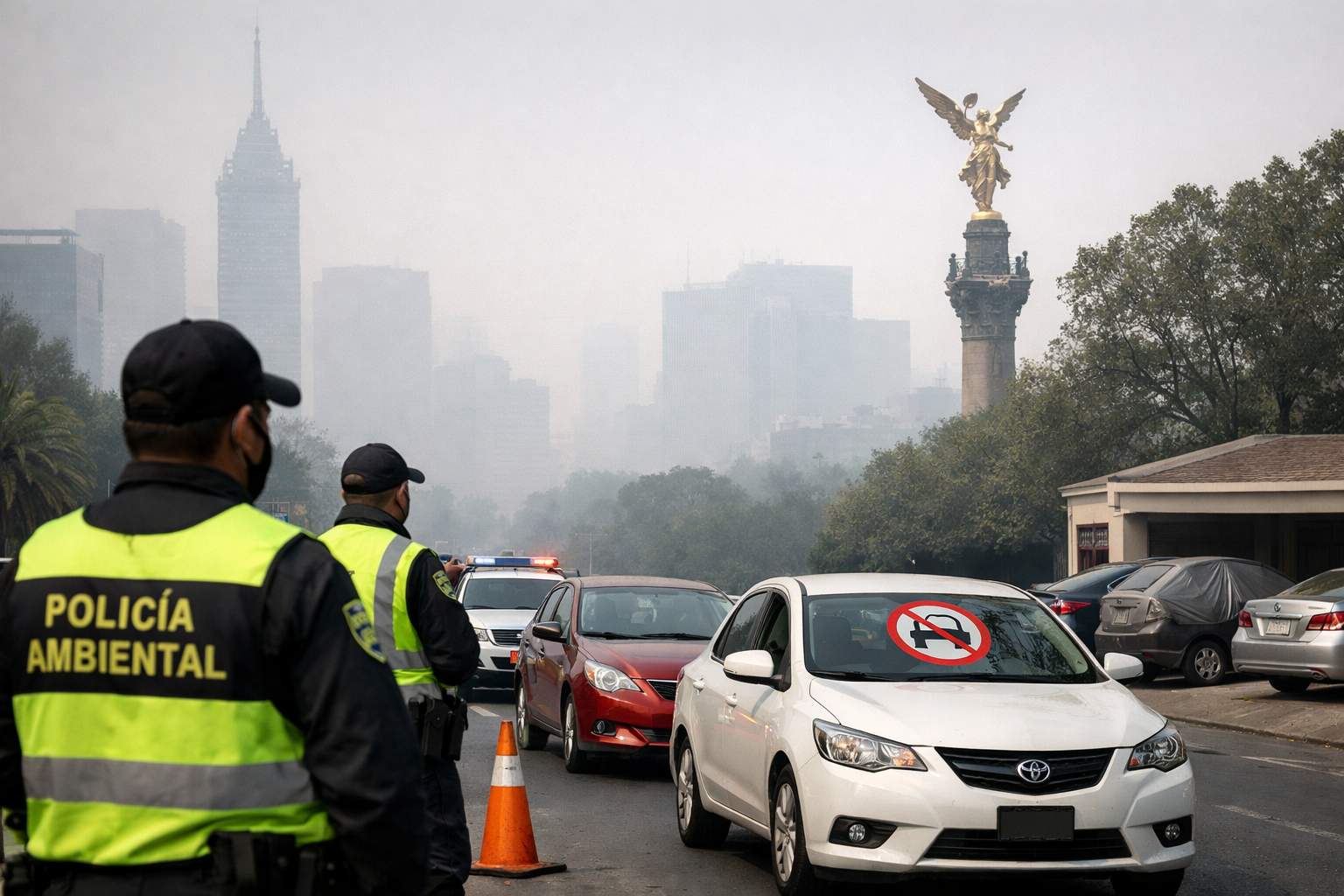 Doble Hoy No Circula: autos que descansan este lunes 16 de febrero en CDMX