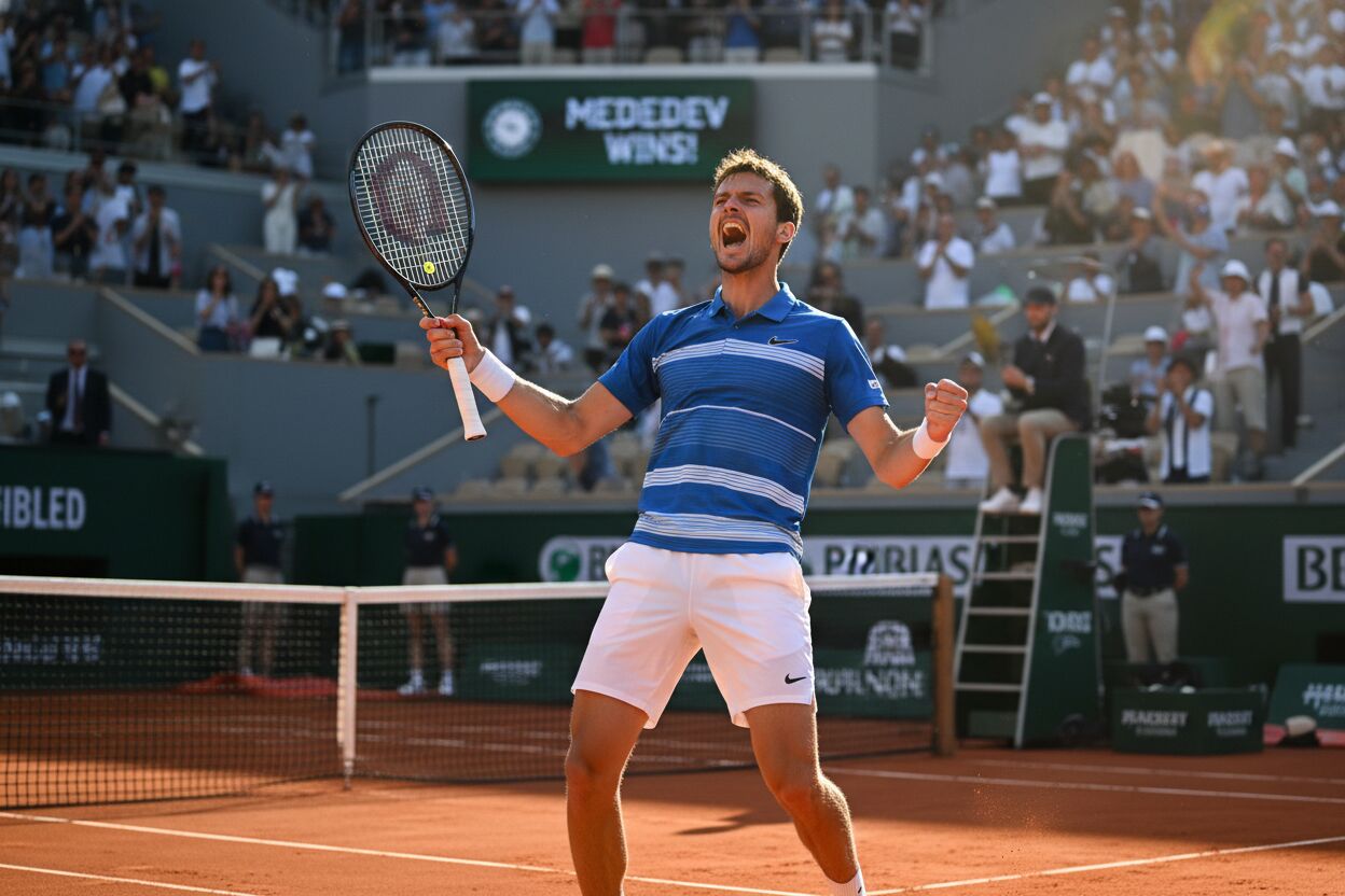 Medvedev vence a Alcaraz en Indian Wells y jugará la final contra Sinner