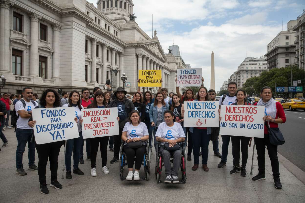 Organizaciones exigen fondos para la Ley de Emergencia en Discapacidad
