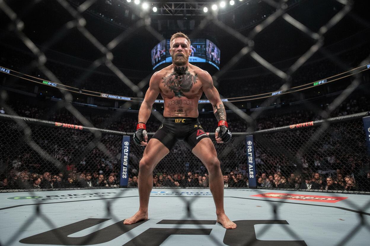 McGregor se prepara para su regreso al octágono tras cinco años de ausencia