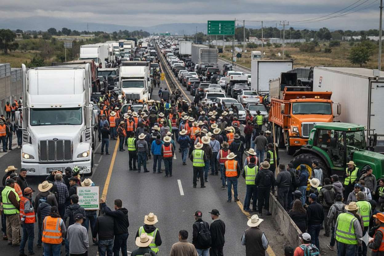 Megabloqueo nacional en febrero: transportistas amenazan con protestas y cierres
