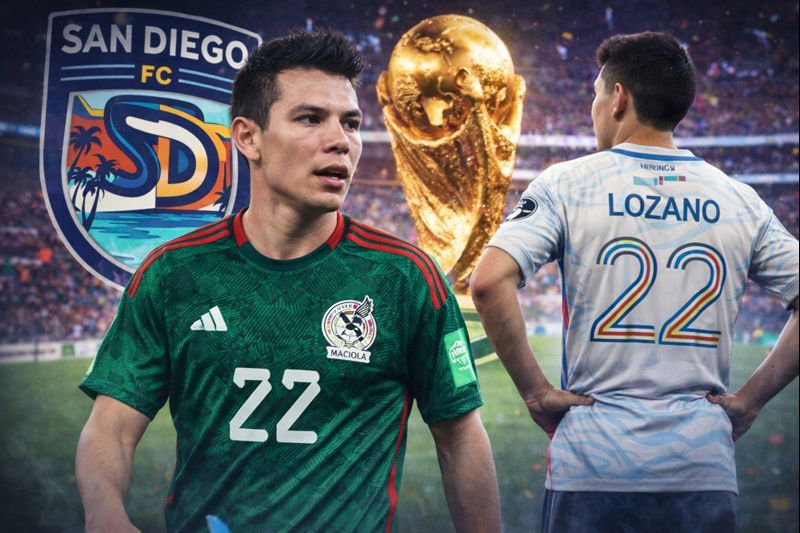 Chucky Lozano fuera de San Diego FC: ¿Dónde jugará en el Mundial?