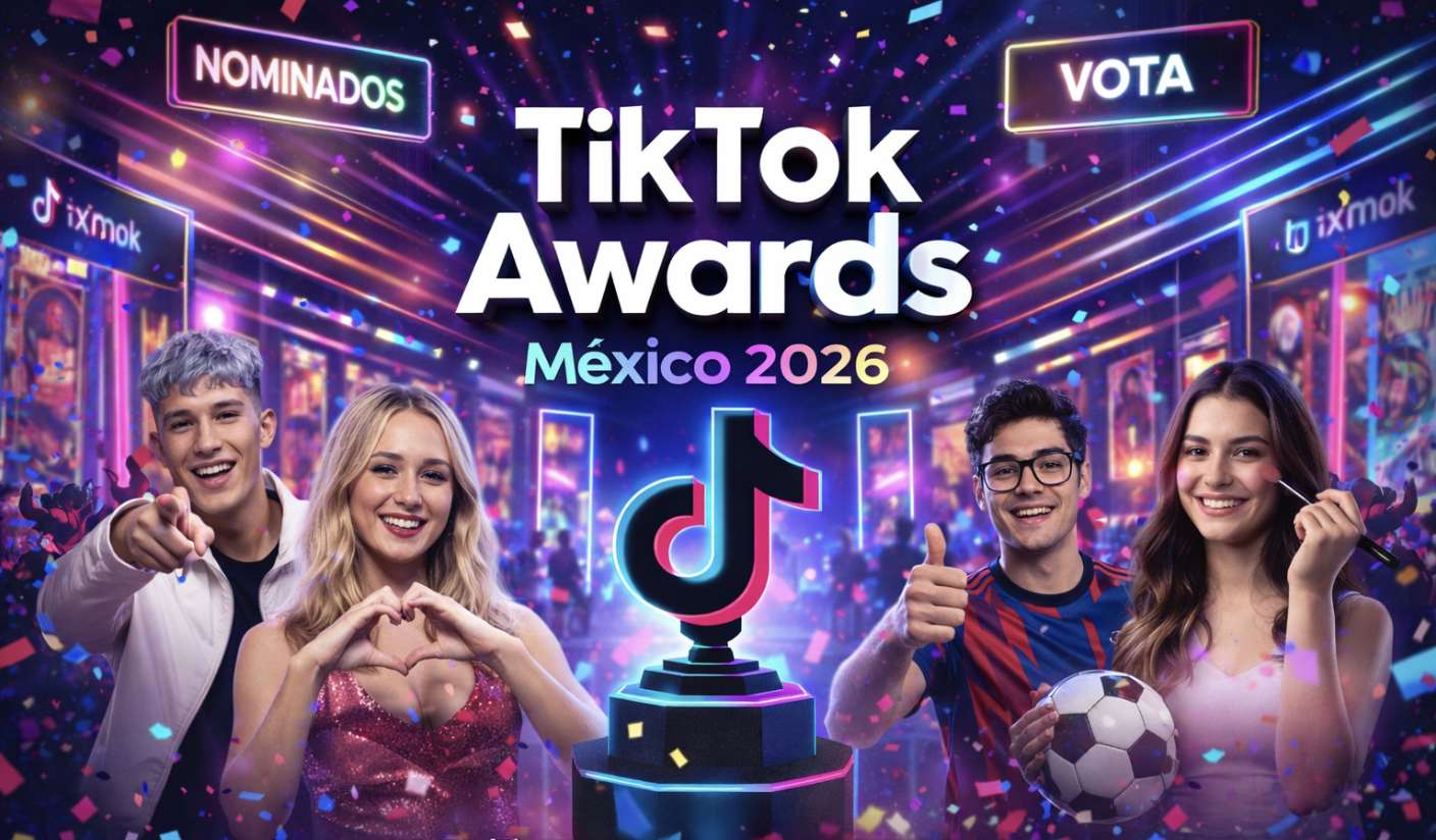 TikTok Awards México 2026: Descubre a los nominados y vota por tus favoritos