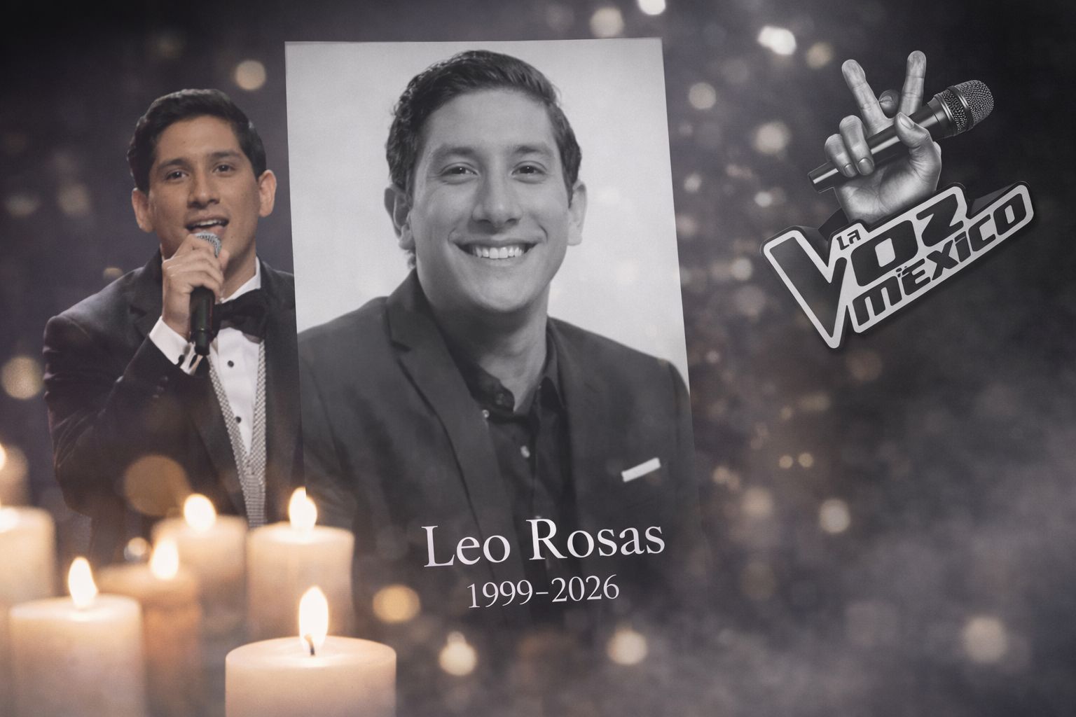 Muere Leo Rosas, finalista de 'La Voz México', a los 27 años