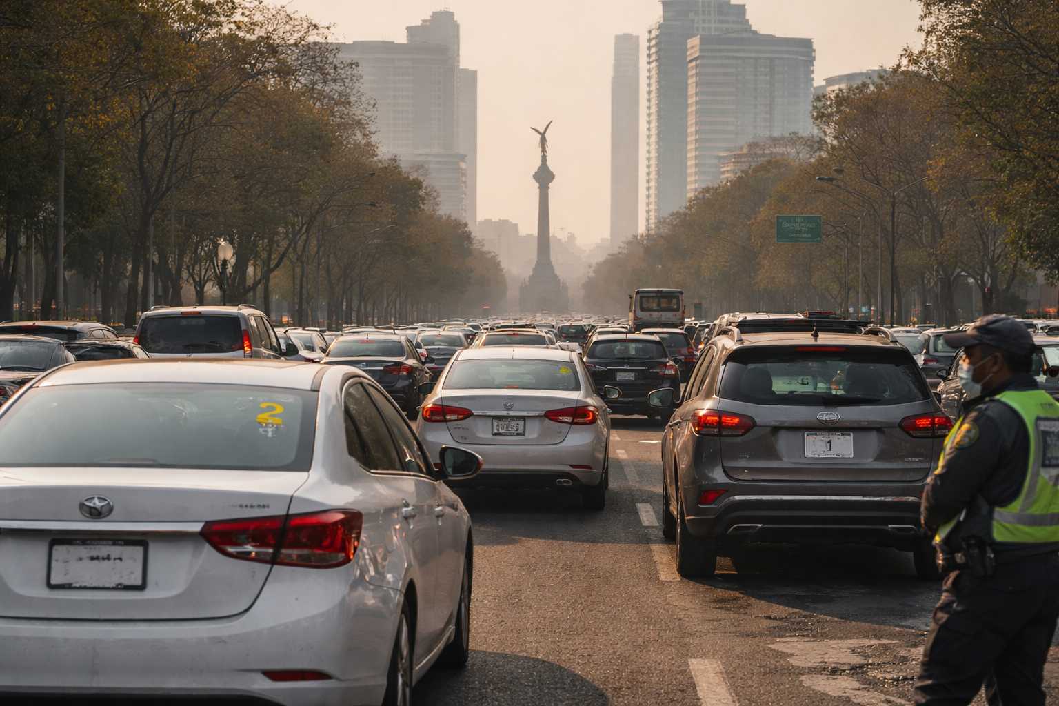 Doble Hoy No Circula 17 de febrero: qué autos no pueden circular por contingencia en CDMX