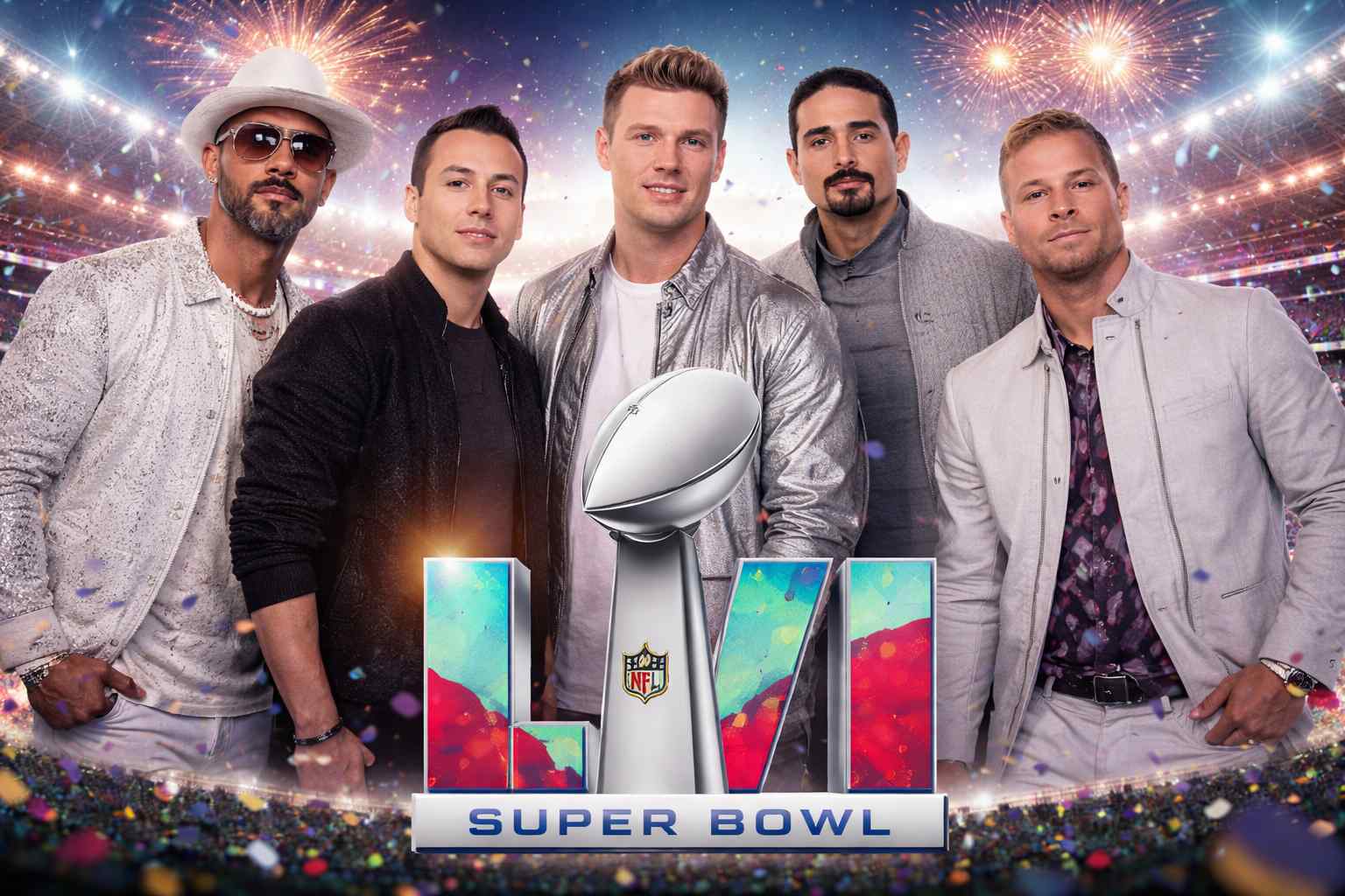 Backstreet Boys sueñan con el show de medio tiempo del Super Bowl 2027