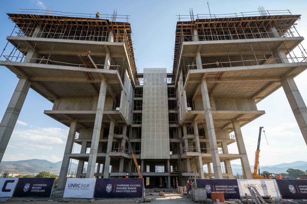 Universidad Nacional Rosario Castellanos en Tlaxcala alcanza 98% de avance en construcción