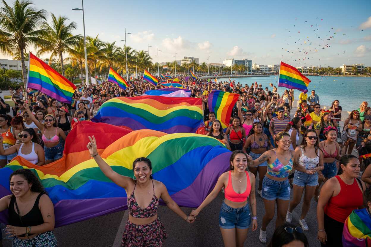Cancún tendrá doble marcha del orgullo LGBTQ+ en 2026