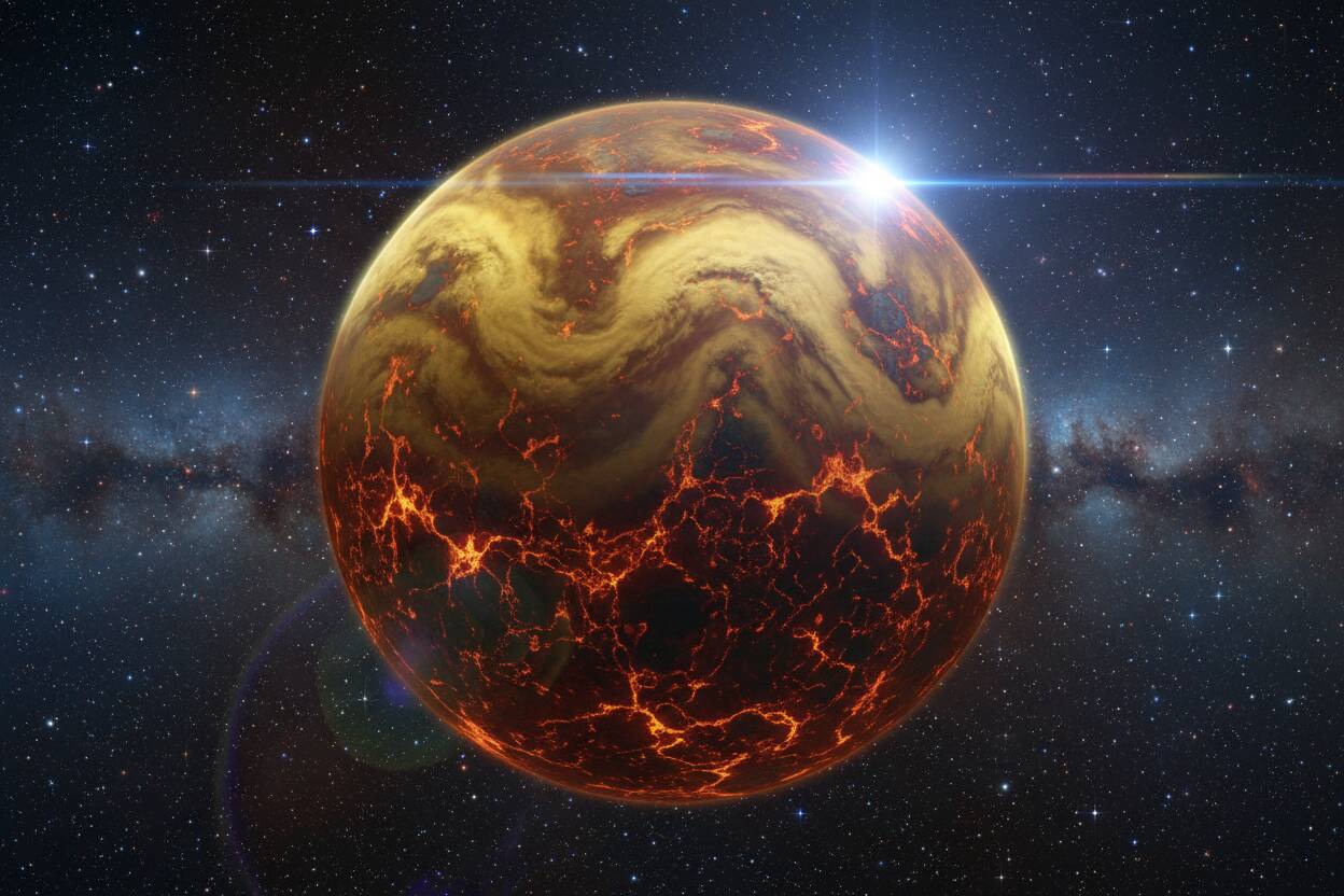 Planeta 'L 98-59 d': Un mundo de magma y azufre desafía las categorías conocidas