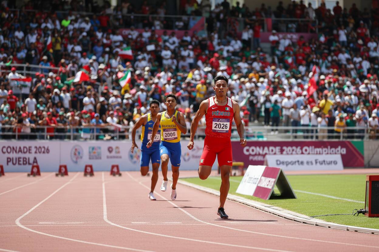 Puebla da inicio a la Olimpiada CONADE 2026 con 40 mil atletas