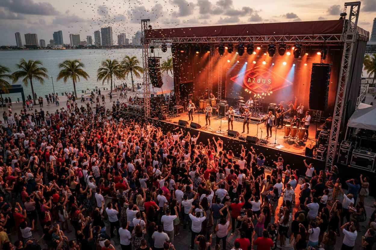 Los Ángeles Azules en concierto gratuito por el 56 aniversario de Cancún.