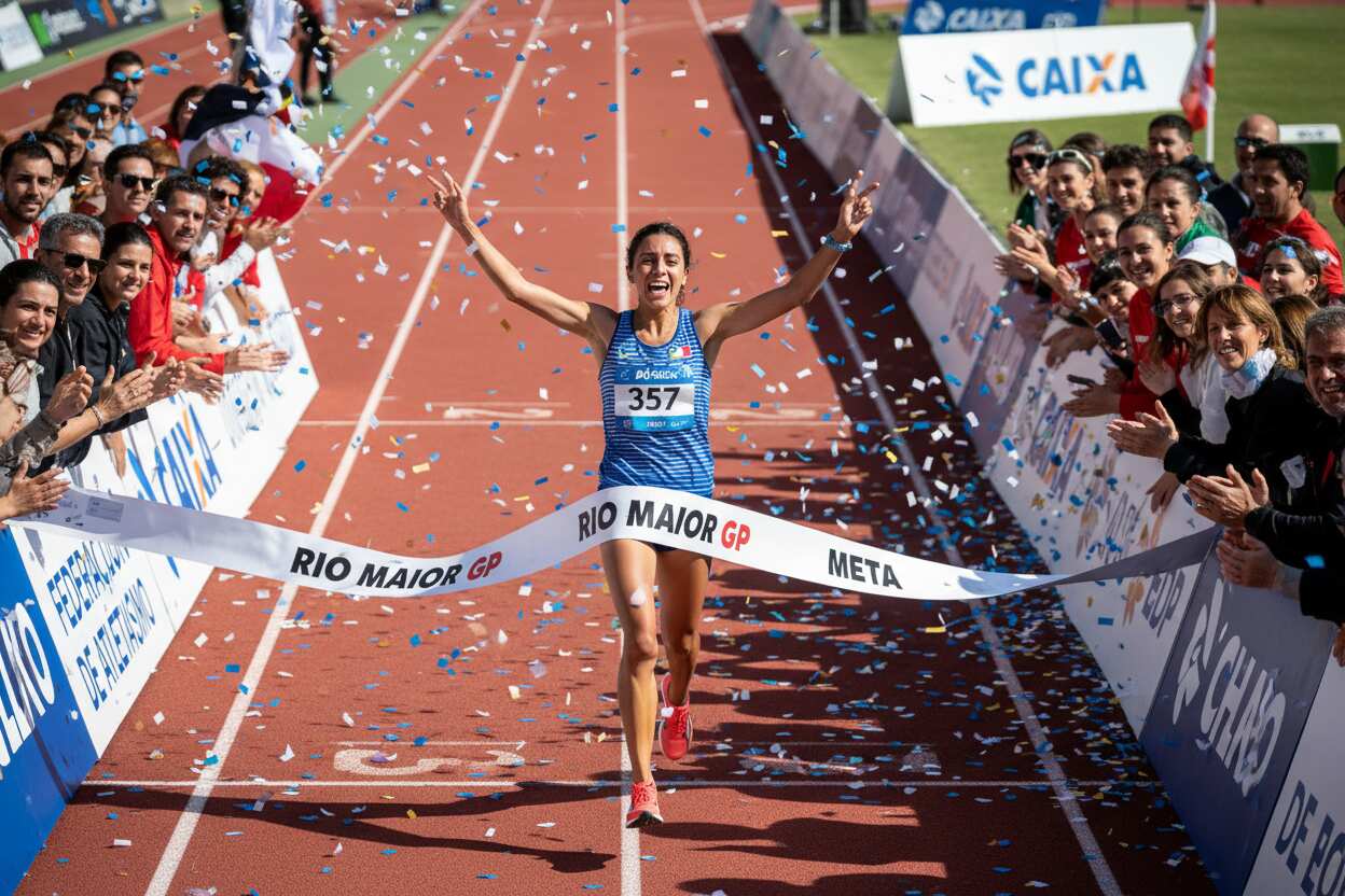 Alegna González rompe récords y gana oro en GP Internacional Río Maior