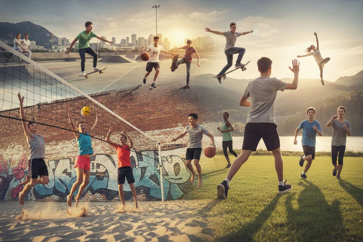 Practicar varios deportes beneficia la salud mental de los adolescentes